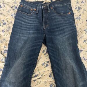 Women’s Madewell Dark Blue Jeans Size: 28